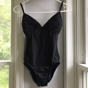 Shell Front Leotard